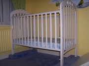 Cot and changing table to match